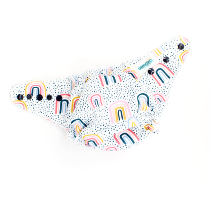 Cheeky Cloth One Size Reusable Swim Diaper "Rainbow"