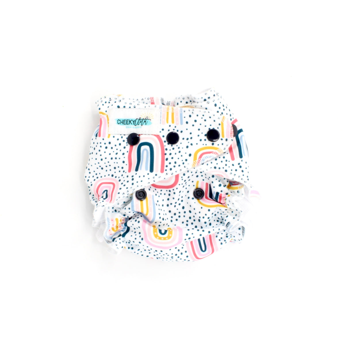 Cheeky Cloth One Size Reusable Swim Diaper "Rainbow"