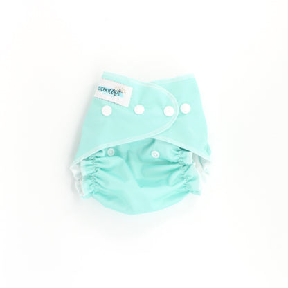 Cheeky Cloth One Size Reusable Swim Diaper "Tame Teal”
