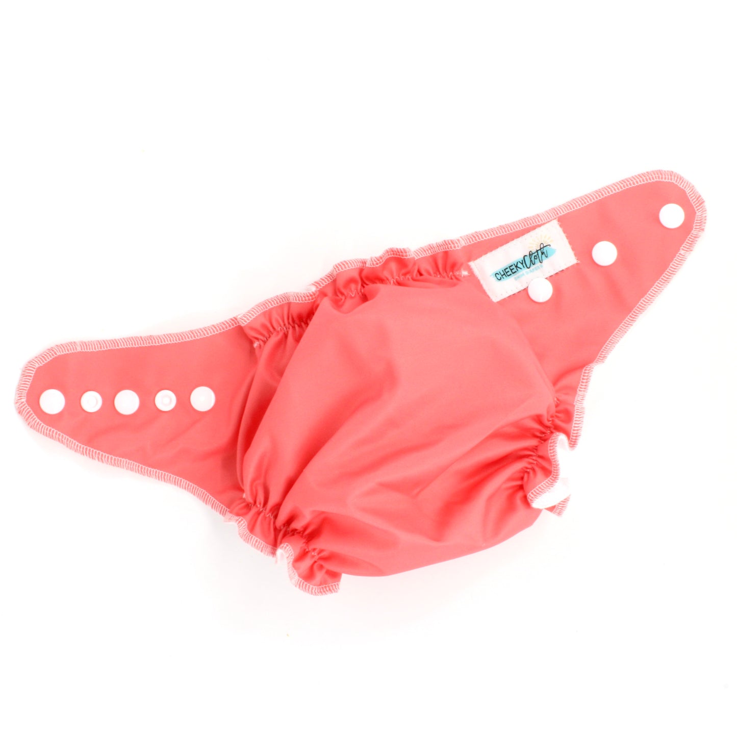 Cheeky Cloth One Size Reusable Swim Diaper "Punch Pink"