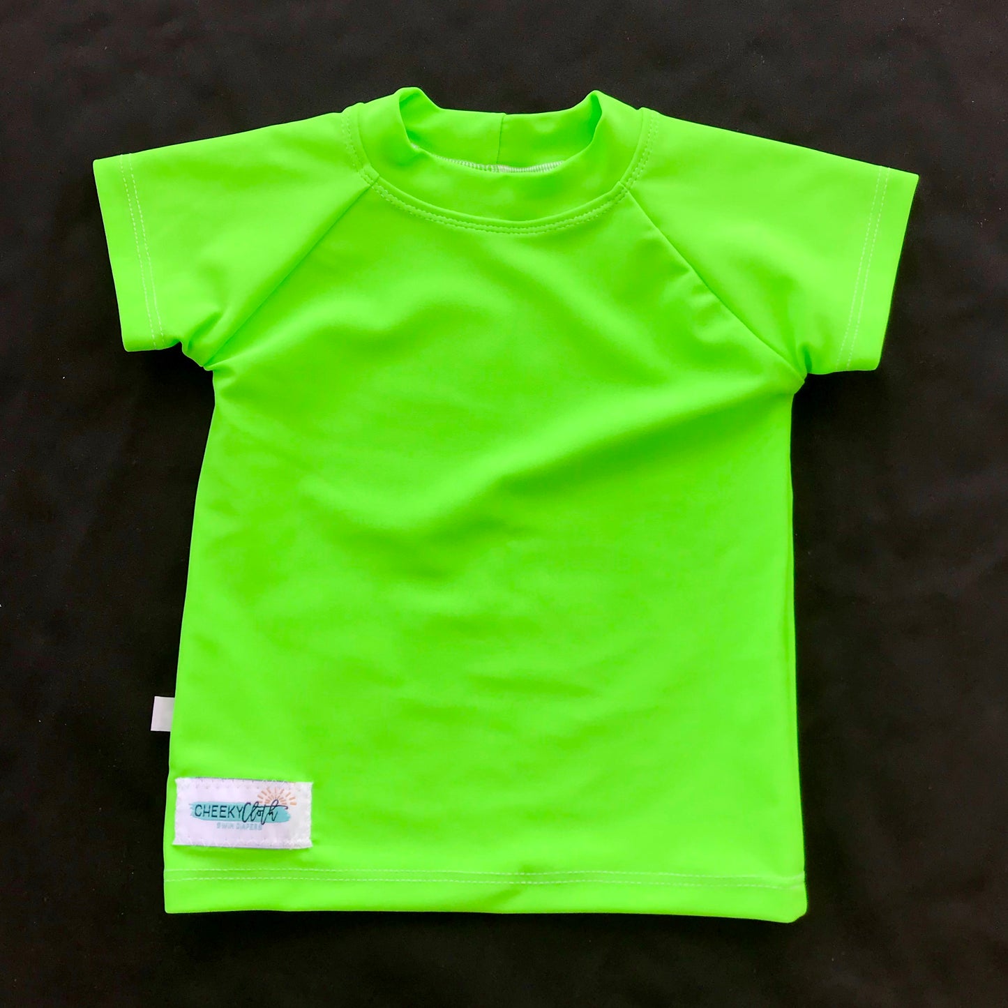 Cheeky Cloth Neon Green Rashguard