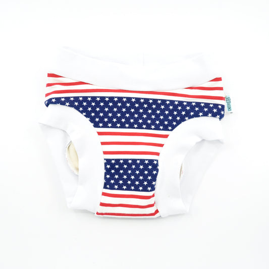 Cheeky Trainers Stars & Stripes (Large ONLY)