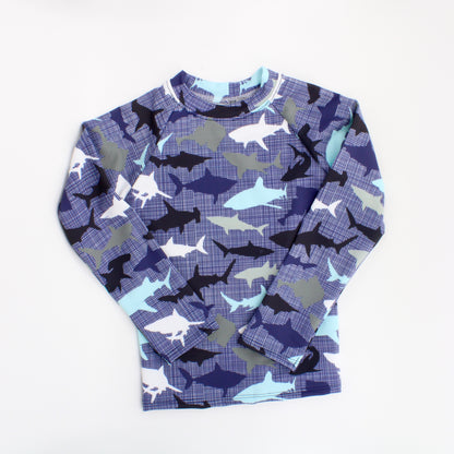 Cheeky Cloth Rashguard Sharks